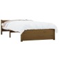 vidaXL Massivholzbett Honigbraun 75x190 cm vidaXL Massivholzbett Honigbraun 75x190 cm