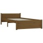 vidaXL Massivholzbett Honigbraun 75x190 cm vidaXL Massivholzbett Honigbraun 75x190 cm