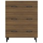 vidaXL Sideboard Braun Eichen-Optik 69,5x34x90 cm Holzwerkstoff vidaXL Sideboard Braun Eichen-Optik 69,5x34x90 cm Holzwerkstoff