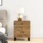 vidaXL Nachttisch 50x33x60 cm Massivholz Mango & Holzwerkstoff vidaXL Nachttisch 50x33x60 cm Massivholz Mango & Holzwerkstoff