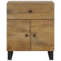 vidaXL Nachttisch 50x33x60 cm Massivholz Mango & Holzwerkstoff vidaXL Nachttisch 50x33x60 cm Massivholz Mango & Holzwerkstoff