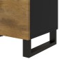 vidaXL Nachttisch 50x33x60 cm Massivholz Mango & Holzwerkstoff vidaXL Nachttisch 50x33x60 cm Massivholz Mango & Holzwerkstoff