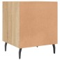vidaXL Nachttisch Sonoma-Eiche 40x40x50 cm Holzwerkstoff vidaXL Nachttisch Sonoma-Eiche 40x40x50 cm Holzwerkstoff