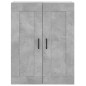 vidaXL Highboard Betongrau 69,5x34x180 cm Holzwerkstoff vidaXL Highboard Betongrau 69,5x34x180 cm Holzwerkstoff