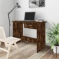 vidaXL Schreibtisch Räuchereiche 100x50x76 cm Holzwerkstoff vidaXL Schreibtisch Räuchereiche 100x50x76 cm Holzwerkstoff