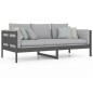 vidaXL Tagesbett Grau Massivholz Kiefer 90x200 cm vidaXL Tagesbett Grau Massivholz Kiefer 90x200 cm