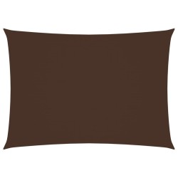 vidaXL Sonnensegel Oxford-Gewebe Rechteckig 2x4,5 m Braun