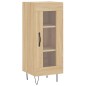 vidaXL Sideboard Sonoma-Eiche 34,5x34x90 cm Holzwerkstoff vidaXL Sideboard Sonoma-Eiche 34,5x34x90 cm Holzwerkstoff
