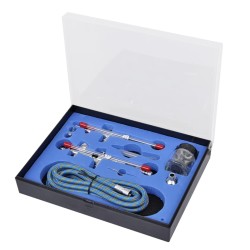 vidaXL Airbrush-Set mit 2 Pistolen