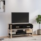 vidaXL TV-Schrank Schwarz 82x38x45 cm Holzwerkstoff vidaXL TV-Schrank Schwarz 82x38x45 cm Holzwerkstoff
