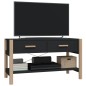 vidaXL TV-Schrank Schwarz 82x38x45 cm Holzwerkstoff vidaXL TV-Schrank Schwarz 82x38x45 cm Holzwerkstoff