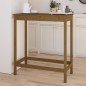 vidaXL Bartisch Honigbraun 100x50x110 cm Massivholz Kiefer vidaXL Bartisch Honigbraun 100x50x110 cm Massivholz Kiefer