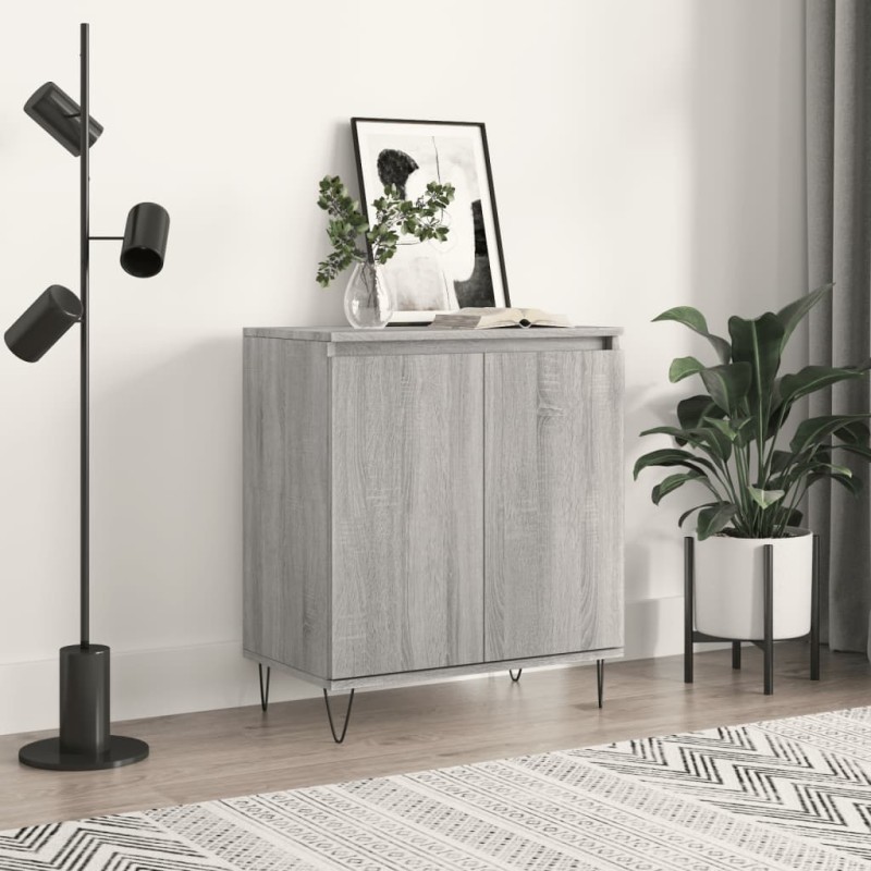 vidaXL Sideboard Grau Sonoma 60x35x70 cm Holzwerkstoff vidaXL Sideboard Grau Sonoma 60x35x70 cm Holzwerkstoff