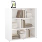 vidaXL Sideboard Hochglanz-Weiß 80x30x80 cm Holzwerkstoff vidaXL Sideboard Hochglanz-Weiß 80x30x80 cm Holzwerkstoff