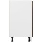 vidaXL Unterschrank mit Schublade Braun Eiche-Optik 80x46x81,5 cm vidaXL Unterschrank mit Schublade Braun Eiche-Optik 80x46x81,5 cm