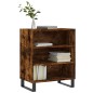 vidaXL Sideboard Räuchereiche 57x35x70 cm Holzwerkstoff vidaXL Sideboard Räuchereiche 57x35x70 cm Holzwerkstoff