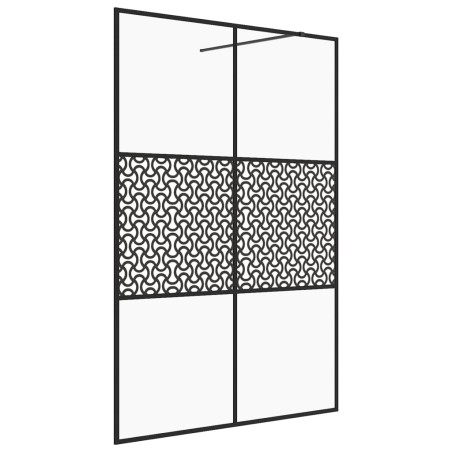 vidaXL Duschwand für Begehbare Dusche mit Klarem ESG-Glas 140x195 cm 