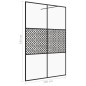 vidaXL Duschwand für Begehbare Dusche mit Klarem ESG-Glas 140x195 cm vidaXL Duschwand für Begehbare Dusche mit Klarem ESG-Glas 140x195 cm