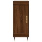 vidaXL Sideboard Braun Eichen-Optik 34,5x34x90 cm Holzwerkstoff vidaXL Sideboard Braun Eichen-Optik 34,5x34x90 cm Holzwerkstoff