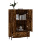 vidaXL Highboard Räuchereiche 69,5x31x115 cm Holzwerkstoff vidaXL Highboard Räuchereiche 69,5x31x115 cm Holzwerkstoff