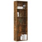 vidaXL Bücherregal 5 Fächer Räuchereiche 60x30x189 cm Holzwerkstoff vidaXL Bücherregal 5 Fächer Räuchereiche 60x30x189 cm Holzwerkstoff