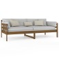 vidaXL Tagesbett Honigbraun Massivholz Kiefer 90x200 cm vidaXL Tagesbett Honigbraun Massivholz Kiefer 90x200 cm