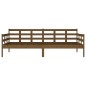 vidaXL Tagesbett Honigbraun Massivholz Kiefer 90x200 cm vidaXL Tagesbett Honigbraun Massivholz Kiefer 90x200 cm