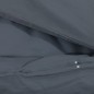 vidaXL Bettwäsche-Set Anthrazit 140x200 cm Leichte Mikrofaser vidaXL Bettwäsche-Set Anthrazit 140x200 cm Leichte Mikrofaser