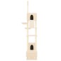 vidaXL Kratzbaum Deckenhoch Creme 277-303 cm vidaXL Kratzbaum Deckenhoch Creme 277-303 cm