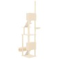 vidaXL Kratzbaum Deckenhoch Creme 277-303 cm vidaXL Kratzbaum Deckenhoch Creme 277-303 cm