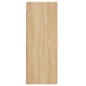 vidaXL Wandschrank Sonoma-Eiche 34,5x34x90 cm vidaXL Wandschrank Sonoma-Eiche 34,5x34x90 cm