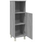 vidaXL Badschrank Grau Sonoma 30x30x95 cm Holzwerkstoff vidaXL Badschrank Grau Sonoma 30x30x95 cm Holzwerkstoff