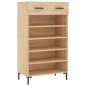 vidaXL Schuhschrank Sonoma-Eiche 60x35x105 cm Holzwerkstoff vidaXL Schuhschrank Sonoma-Eiche 60x35x105 cm Holzwerkstoff