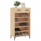 vidaXL Schuhschrank Sonoma-Eiche 60x35x105 cm Holzwerkstoff vidaXL Schuhschrank Sonoma-Eiche 60x35x105 cm Holzwerkstoff