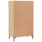 vidaXL Schuhschrank Sonoma-Eiche 60x35x105 cm Holzwerkstoff vidaXL Schuhschrank Sonoma-Eiche 60x35x105 cm Holzwerkstoff