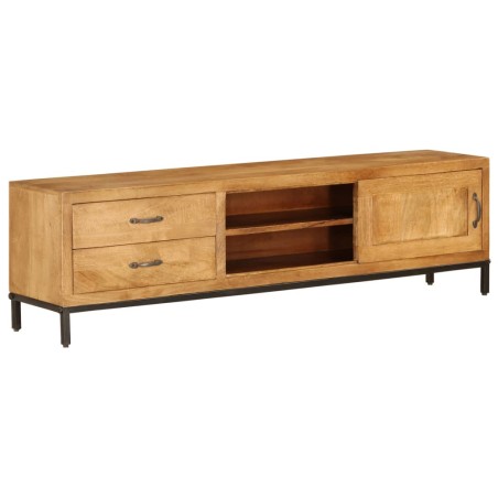  vidaXL TV-Schrank Mangoholz Massiv 140 x 30 x 40 cm 