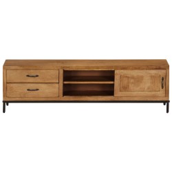  vidaXL TV-Schrank Mangoholz Massiv 140 x 30 x 40 cm 