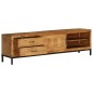  vidaXL TV-Schrank Mangoholz Massiv 140 x 30 x 40 cm 
