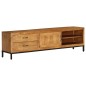  vidaXL TV-Schrank Mangoholz Massiv 140 x 30 x 40 cm 