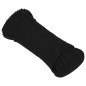 vidaXL Arbeitsseil Schwarz 3 mm 25 m Polyester vidaXL Arbeitsseil Schwarz 3 mm 25 m Polyester