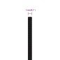 vidaXL Arbeitsseil Schwarz 3 mm 25 m Polyester vidaXL Arbeitsseil Schwarz 3 mm 25 m Polyester