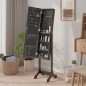 vidaXL Standspiegel Schwarz 34x37x146 cm vidaXL Standspiegel Schwarz 34x37x146 cm