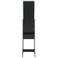 vidaXL Standspiegel Schwarz 34x37x146 cm vidaXL Standspiegel Schwarz 34x37x146 cm
