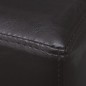 vidaXL Sitzbank 139,5 cm Dunkelbraun Kunstleder vidaXL Sitzbank 139,5 cm Dunkelbraun Kunstleder
