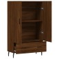 vidaXL Highboard Braun Eichen-Optik 69,5x31x115 cm Holzwerkstoff vidaXL Highboard Braun Eichen-Optik 69,5x31x115 cm Holzwerkstoff