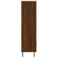 vidaXL Highboard Braun Eichen-Optik 69,5x31x115 cm Holzwerkstoff vidaXL Highboard Braun Eichen-Optik 69,5x31x115 cm Holzwerkstoff