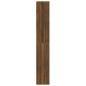 vidaXL Bücherregal 5 Fächer Braun Eiche 60x30x189 cm Holzwerkstoff vidaXL Bücherregal 5 Fächer Braun Eiche 60x30x189 cm Holzwerkstoff