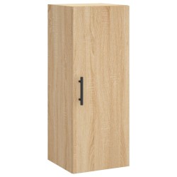 vidaXL Wandschrank Sonoma-Eiche 34,5x34x90 cm