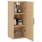 vidaXL Wandschrank Sonoma-Eiche 34,5x34x90 cm vidaXL Wandschrank Sonoma-Eiche 34,5x34x90 cm