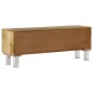 vidaXL TV-Schrank Mangoholz Massiv 118 x 30 x 45 cm vidaXL TV-Schrank Mangoholz Massiv 118 x 30 x 45 cm